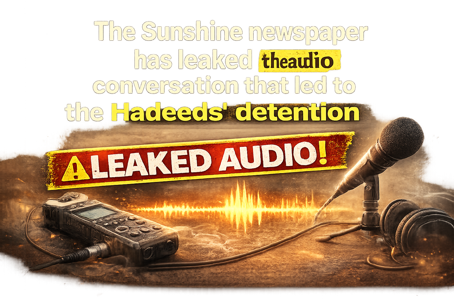 The Leaked Audio Backfired — And Nobody Heard a Plot