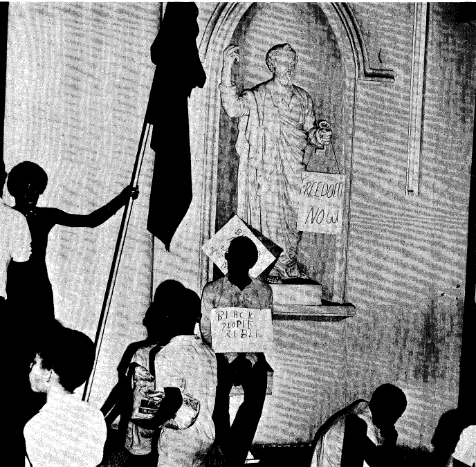 church protest trinidad