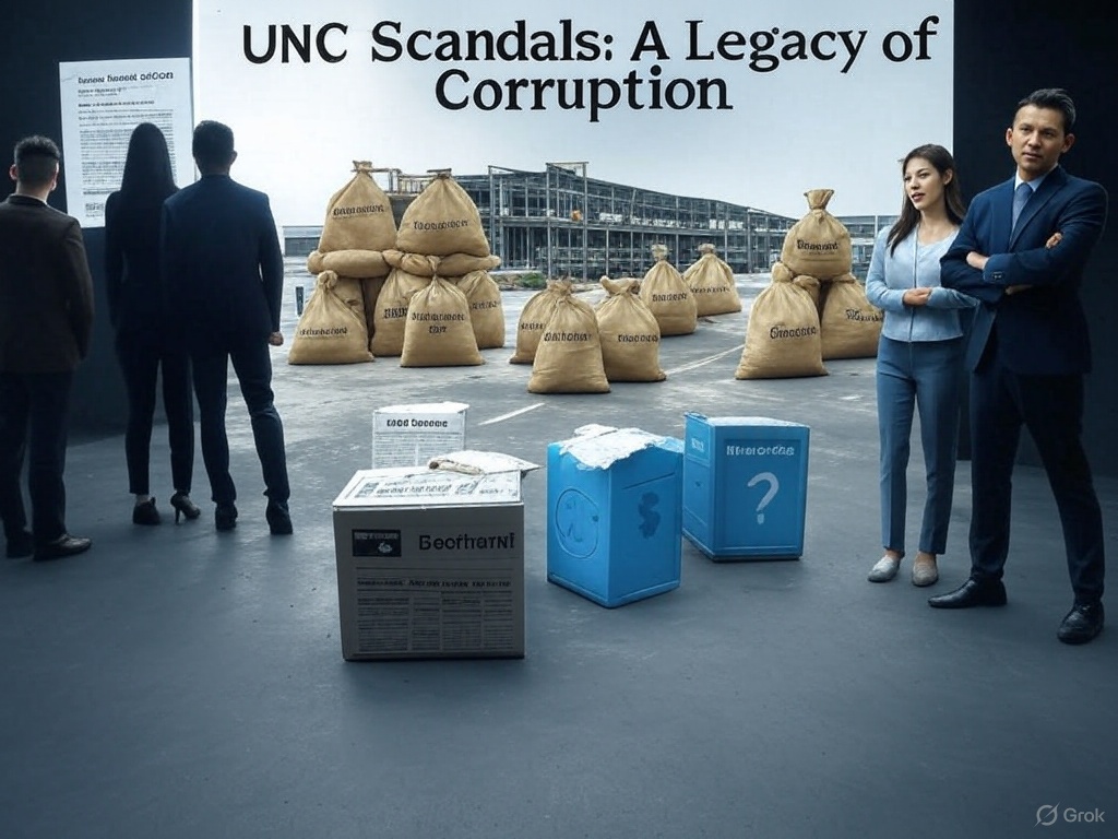 unc scandals and corruption