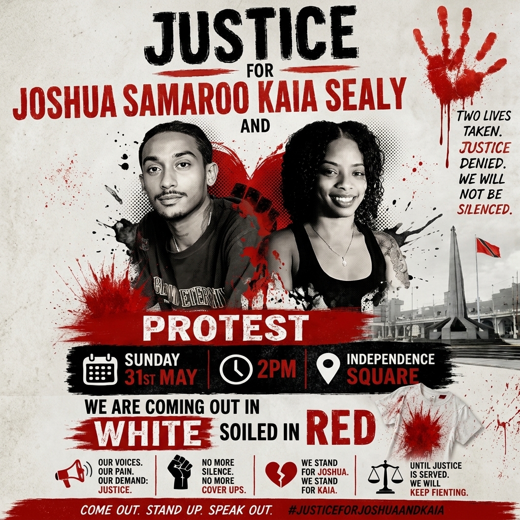 Official Protest Poster - Sunday 31st May, 2PM at Independence Square